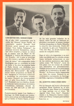 El Trío Los Isleños en una presentación ante Sayco.